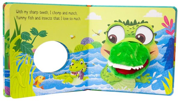 Friendly Crocodile Hand Puppet Book for Children