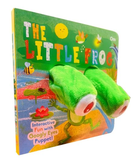Little Frog Googly Eyes Finger Puppet Book for Children