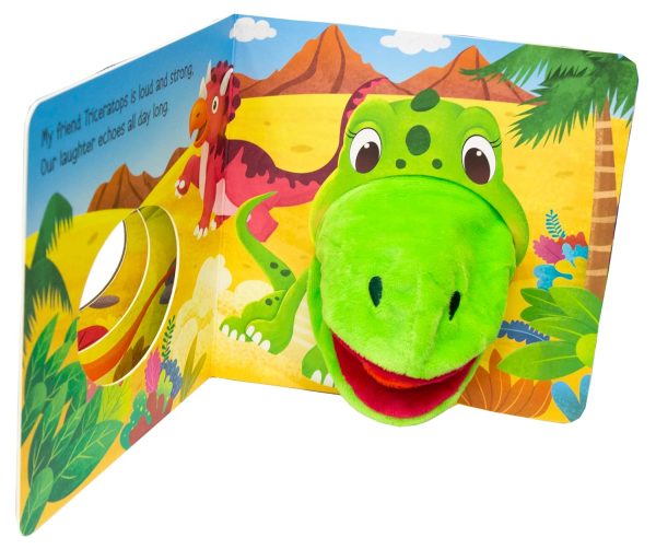 Big Dinosaur Hand Puppet Book for Children