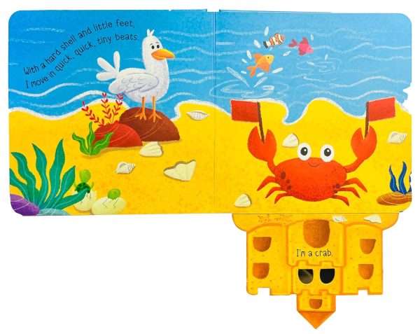 Peek a Boo Ocean: Lift the Flap Surprise Book for Babies and Toddlers