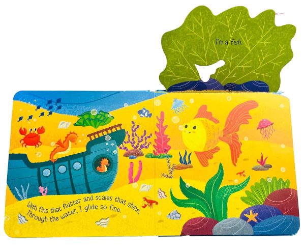 Peek a Boo Ocean: Lift the Flap Surprise Book for Babies and Toddlers