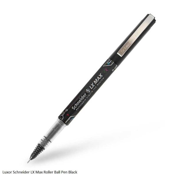 Max Roller Ball Pen Needle Point in Black