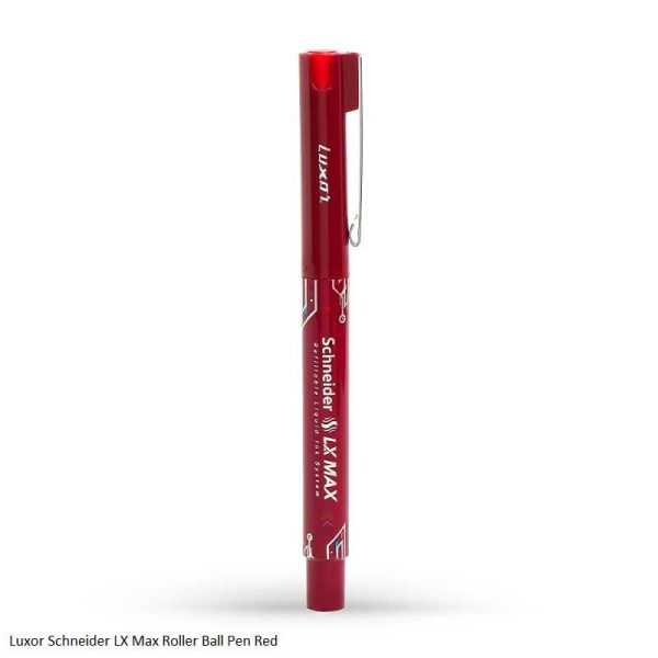 Luxor_2540 Max Roller Ball Pen Needle Point in Red