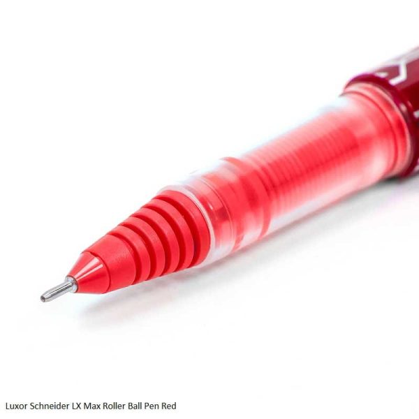 Luxor_2540 Max Roller Ball Pen Needle Point in Red