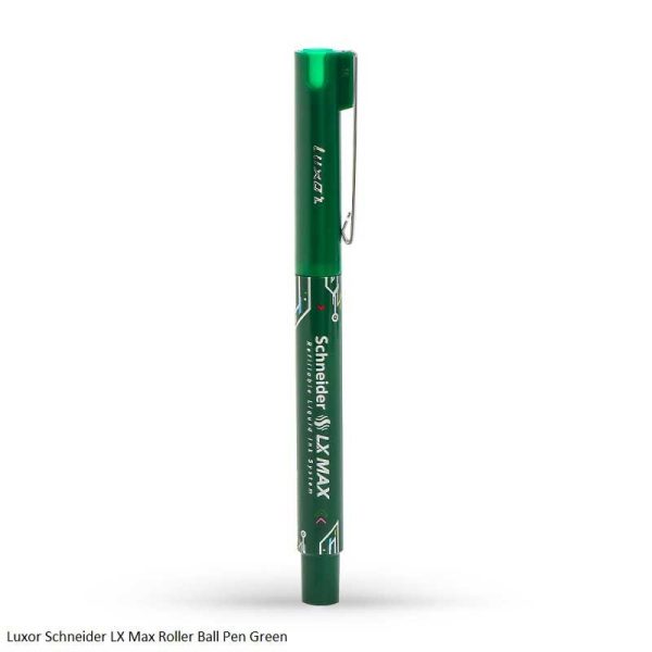 Luxor_2540 Max Roller Ball Pen Needle Point in Green