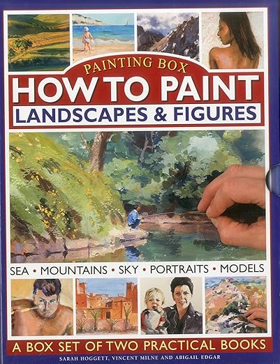 HOW TO PAINT LANDSCAPES & FIGURES (SET OF 2 BOOKS)