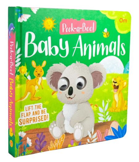 Peek-A-Boo! Baby Animals Board Book for Children: Playful Animal Learning for Babies & Toddlers