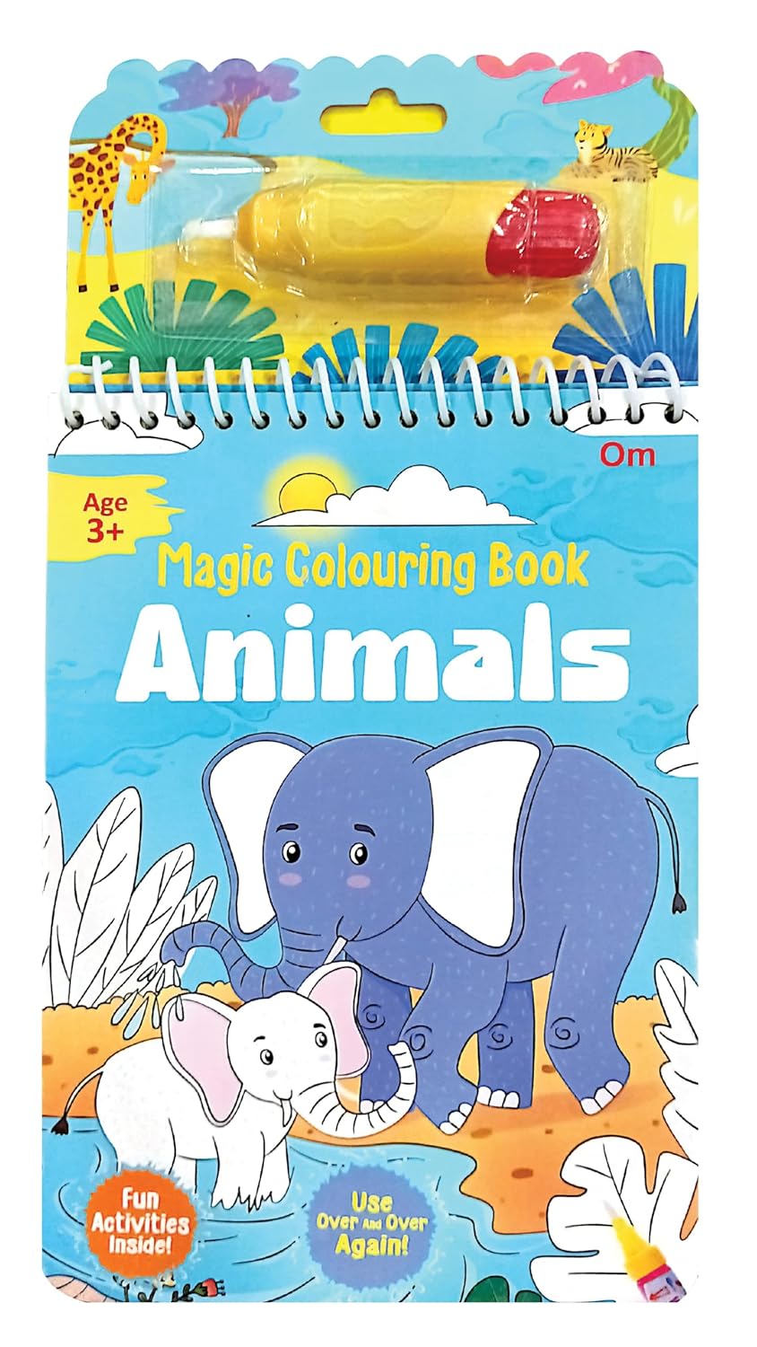 Animals Magic Colouring Book for Kids: Color the Wild