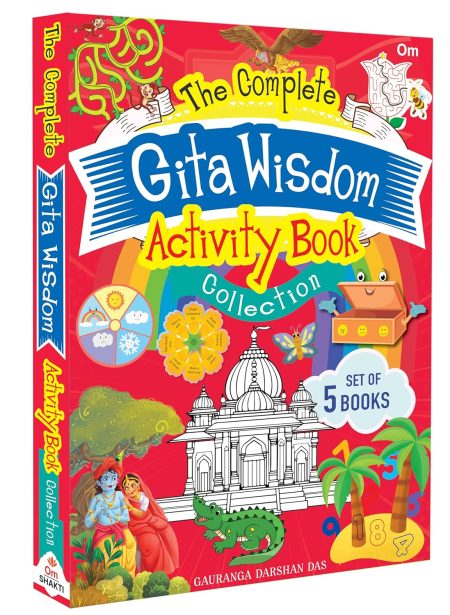 The Complete Gita Wisdom Activity Book by Gauranga Darshan Das - Boxset of 5 Books