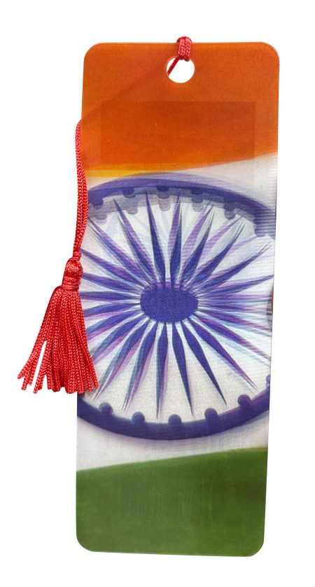 3D Bookmark - Indian Flag